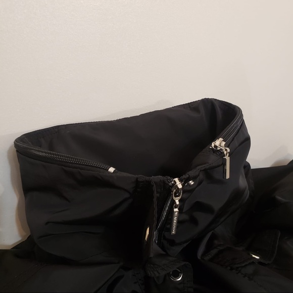 🧩All Black Waterproof Silver Full Women's Jacket - Picture 10 of 15